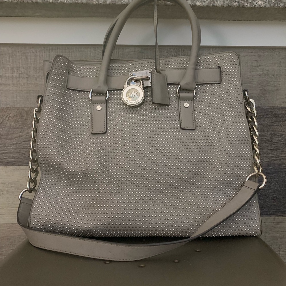 Michael Kors Studded Hamilton Tote *ReadBelow*
